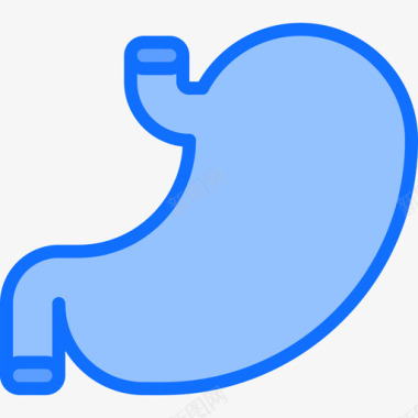 胃药44蓝色图标图标