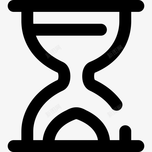 沙漏速度表和时间5轮廓图标svg_新图网 https://ixintu.com 度表 时间 沙漏 轮廓 速度