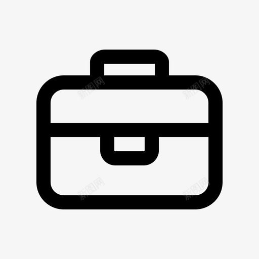 个人资料包公文包图标svg_新图网 https://ixintu.com 个人资料 公文包 包公 手提箱