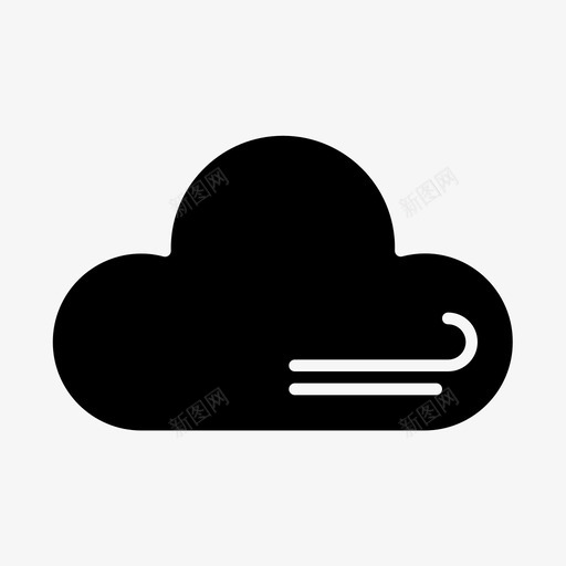 云季节天空图标svg_新图网 https://ixintu.com 办公 天气 天空 字形 季节 工具