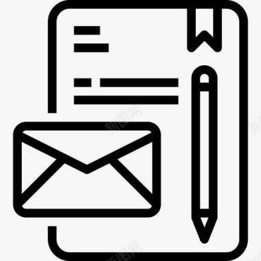 电子邮件业务概念3直邮图标图标