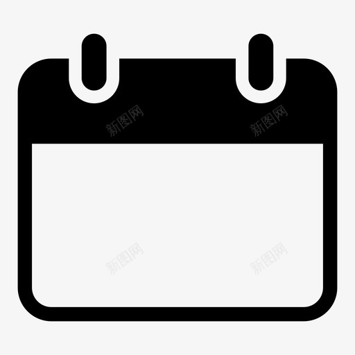 日历日月图标svg_新图网 https://ixintu.com gly ui 日历 计划