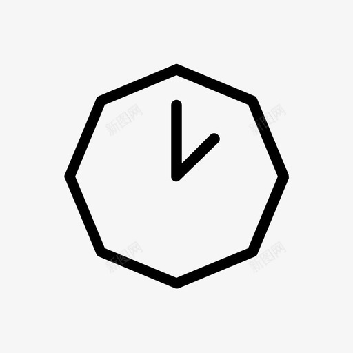 时钟分钟时间图标svg_新图网 https://ixintu.com 分钟 手表 时钟 时间 计时器