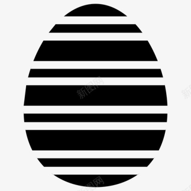 装饰蛋复活节彩蛋可食用图标图标