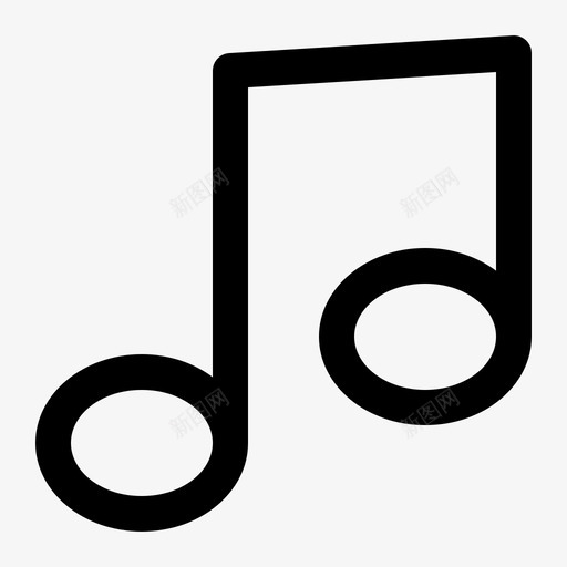 音乐多媒体节点图标svg_新图网 https://ixintu.com 唱歌 基本设置2 多媒体 歌曲 节点 音乐