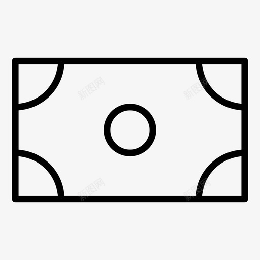 钱现金基金图标svg_新图网 https://ixintu.com 基金 现金 电子商务 钞票 钱