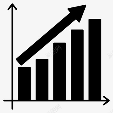 业务增长图分析业务增长图标图标
