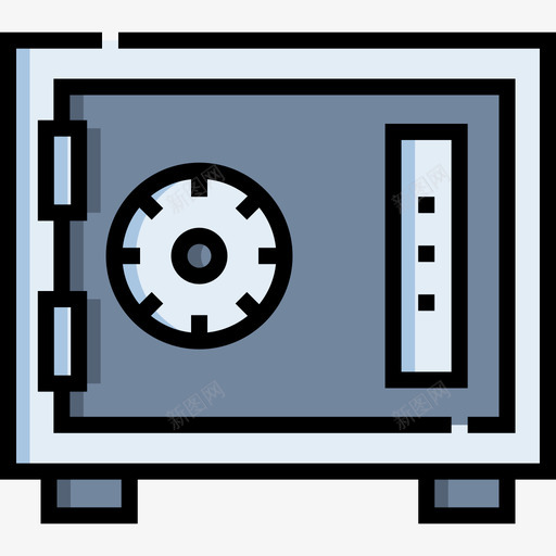 Strongbox赌场90线性颜色图标svg_新图网 https://ixintu.com Strongbox 线性 赌场 颜色