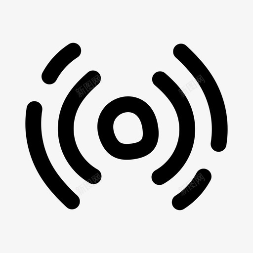 热点连接互联网图标svg_新图网 https://ixintu.com wifi 互联网 涂鸦 热点 用户界面 网络 连接