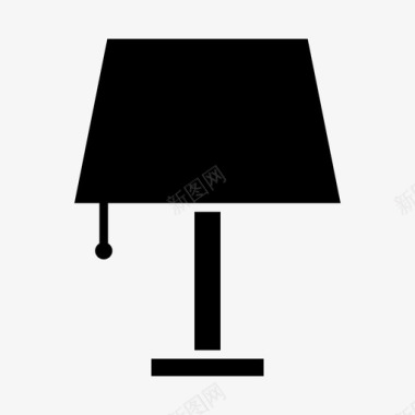 家具装饰灯图标图标