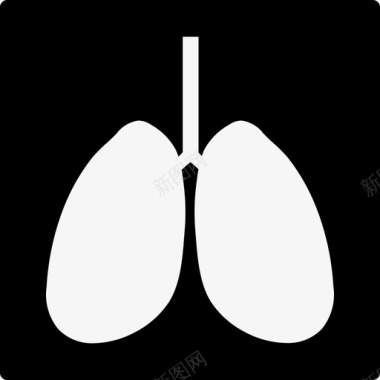 x光内脏肺图标图标