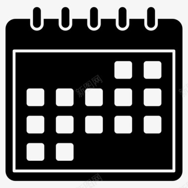 日历日历记录日期图标图标