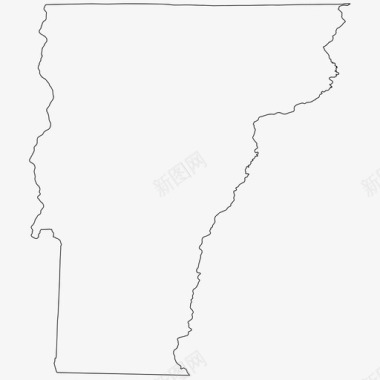 佛蒙特州美国美利坚合众国图标图标
