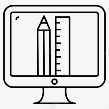 图形工具艺术工具计算机图标图标