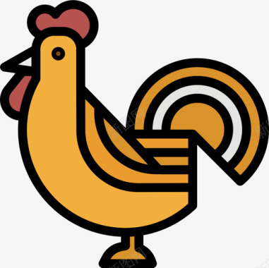 直纹鸡肉餐厅72图标图标