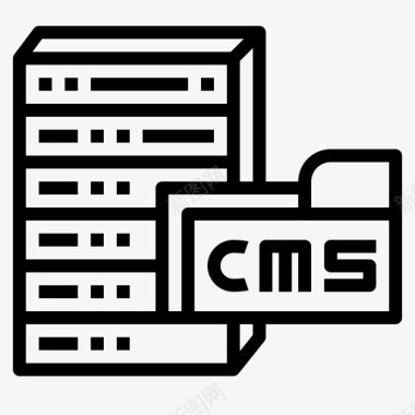 服务器cms内容图标图标