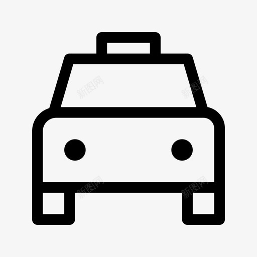 出租车汽车运输图标svg_新图网 https://ixintu.com 1px 乌伊 出租车 普洛 汽车 运输