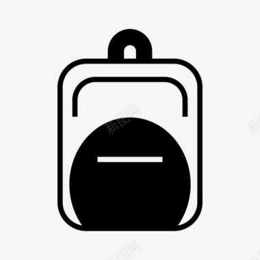 包背包随身携带图标图标