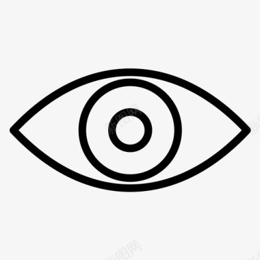 眼睛身体部位人体器官图标图标