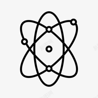 原子能量科学图标图标