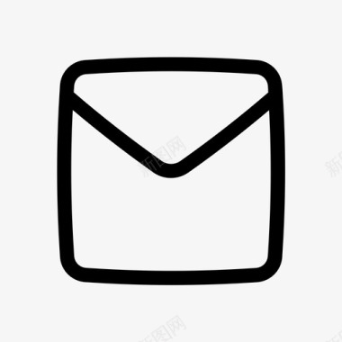 电子邮件商务信封图标图标