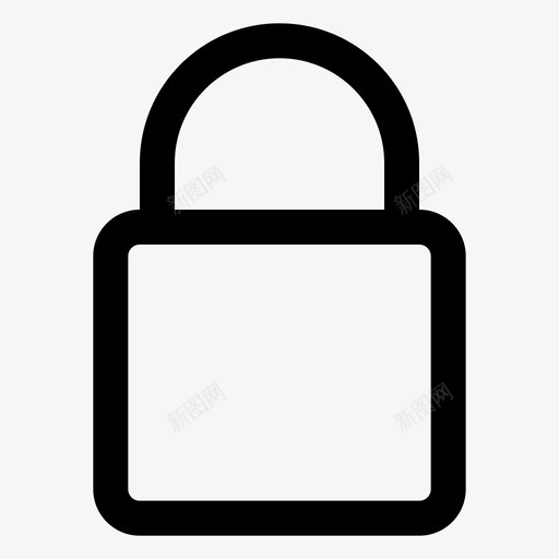 锁定安全基本应用程序图标svg_新图网 https://ixintu.com 图标 基本 安全 应用程序 锁定