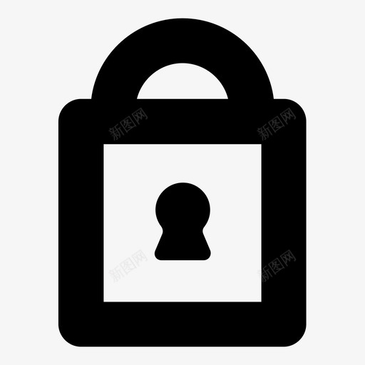锁定保存安全图标svg_新图网 https://ixintu.com 保存 图标 安全 监视 解锁 设置 锁定