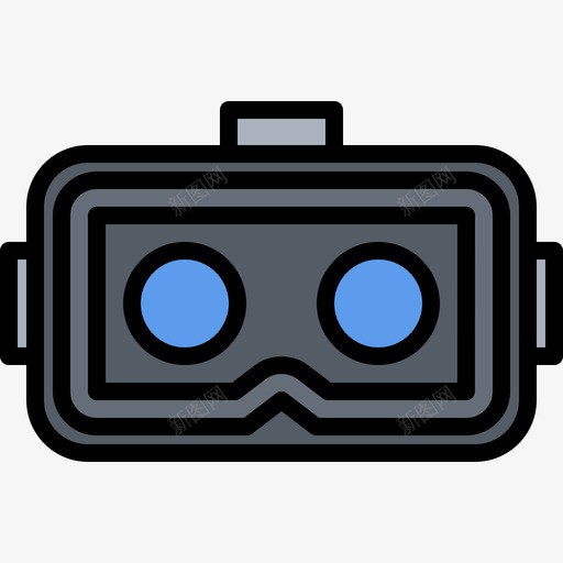 Vr眼镜虚拟现实90彩色图标svg_新图网 https://ixintu.com Vr 彩色 眼镜 虚拟现实