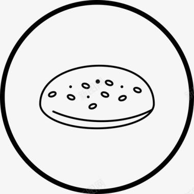烤面包烘焙面包图标图标
