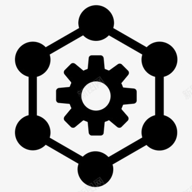 系统开发数字化图标图标