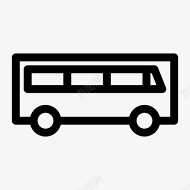 公交交通旅游图标图标