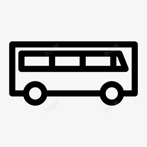 公交交通旅游图标svg_新图网 https://ixintu.com 交通 公交 教育大胆 旅游 车辆