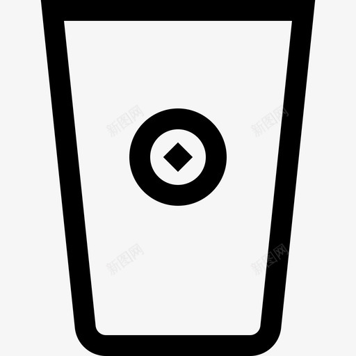 玻璃促销礼品7直系图标svg_新图网 https://ixintu.com 促销礼品 玻璃 直系