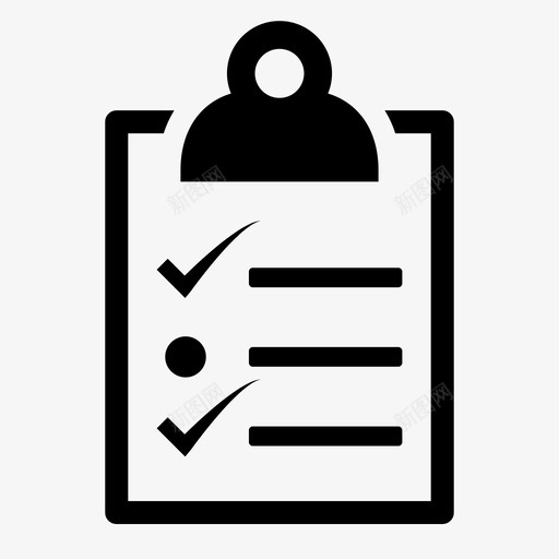 剪贴板检查列表图标svg_新图网 https://ixintu.com 事项 任务 列表 剪贴板 历史 待办 时钟 检查 注释 行星 计时器