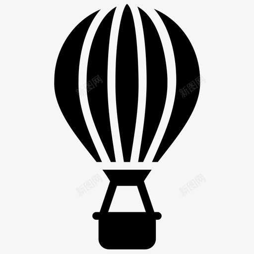 热气球飞艇拦河坝气球图标svg_新图网 https://ixintu.com 一组 实体 拦河坝 气球 气象 火气 热气球 运输 飞艇