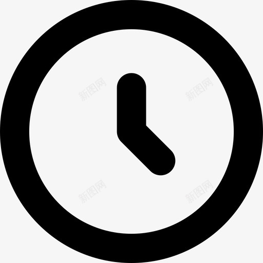 时钟小时滴答声图标svg_新图网 https://ixintu.com 友好的系统图标 小时 时钟 时间 滴答声 计时器