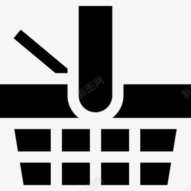 购物篮杂货店29装满图标图标