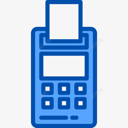 信用卡货币基金3蓝色图标svg_新图网 https://ixintu.com 信用卡 基金 蓝色 货币