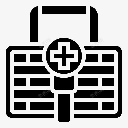 急救工具箱医疗图标svg_新图网 https://ixintu.com PH1 动力 医疗 工具箱 急救 背包