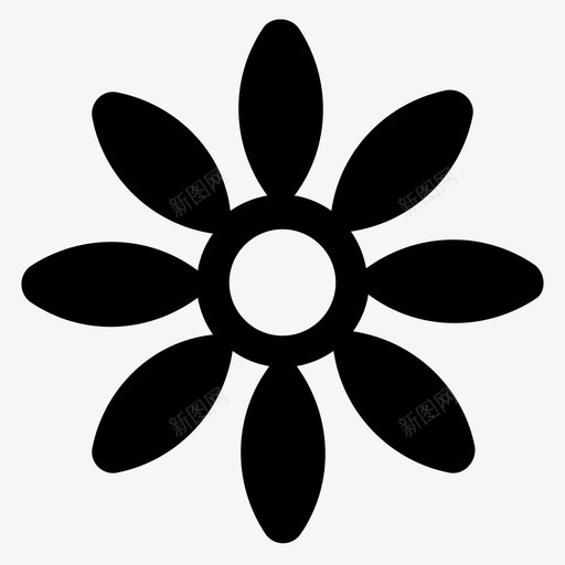 花卉图案装饰花装饰性花卉符号图标svg_新图网 https://ixintu.com 图案 符号 花卉 装饰 装饰性