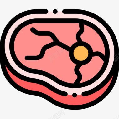 牛排屠夫2原色图标图标