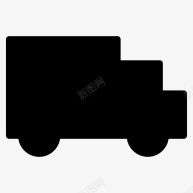 卡车货物柴油机图标图标