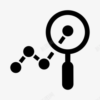 搜索分析报告评论图标图标