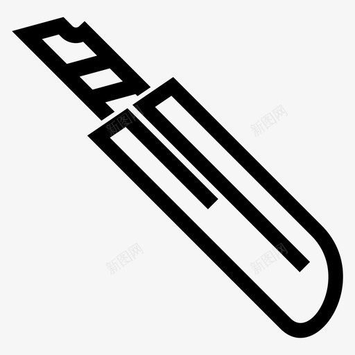 切纸机纸张锋利图标svg_新图网 https://ixintu.com 切纸机 工具 纸张 锋利