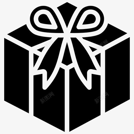 礼品盒庆祝折扣图标svg_新图网 https://ixintu.com 优惠 庆祝 开放式 折扣 礼品 礼品盒 礼物