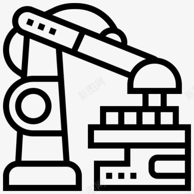 自动化工程工业图标图标