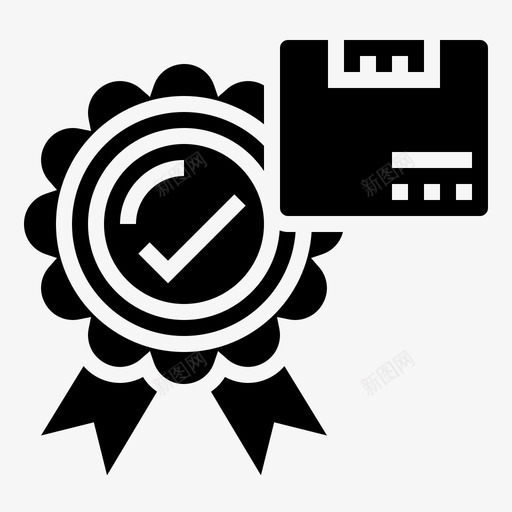 质量奖项证书图标svg_新图网 https://ixintu.com 产品 产品管理 优秀 奖项 标志 证书 质量