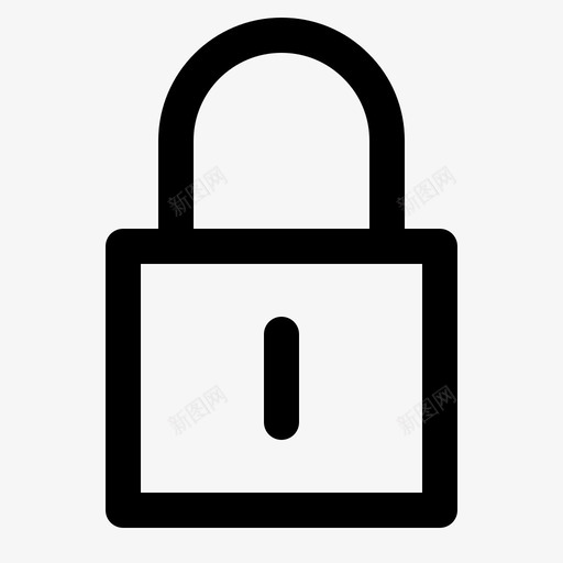 上锁钥匙隐私图标svg_新图网 https://ixintu.com 上锁 保险箱 基本设置2 安全 钥匙 隐私