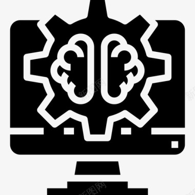 人工智能教育213填充图标图标