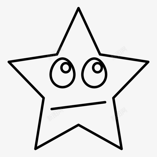 表情脸开心图标svg_新图网 https://ixintu.com 开心 微笑 明星 笑脸 脸 表情